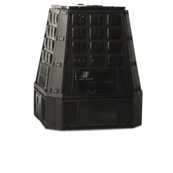 Nature compostbak Thermo 600L zwart