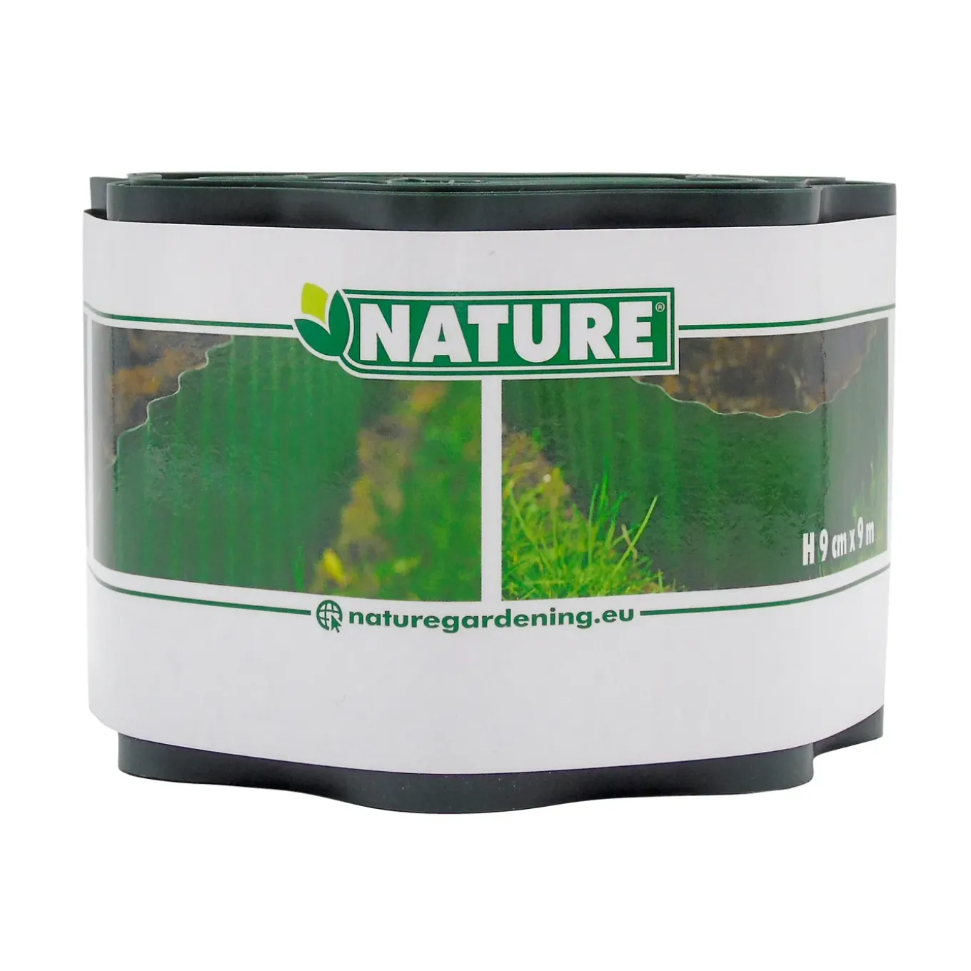 Nature grasranden PVC groen 9cmx9m