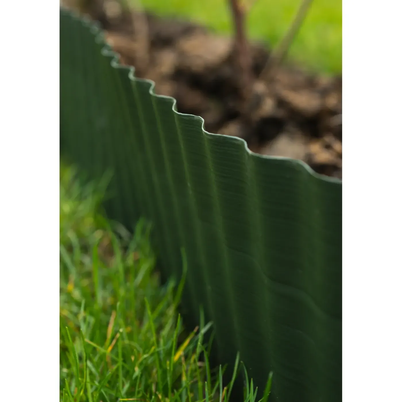 Nature grasranden PVC groen 15cmx9m