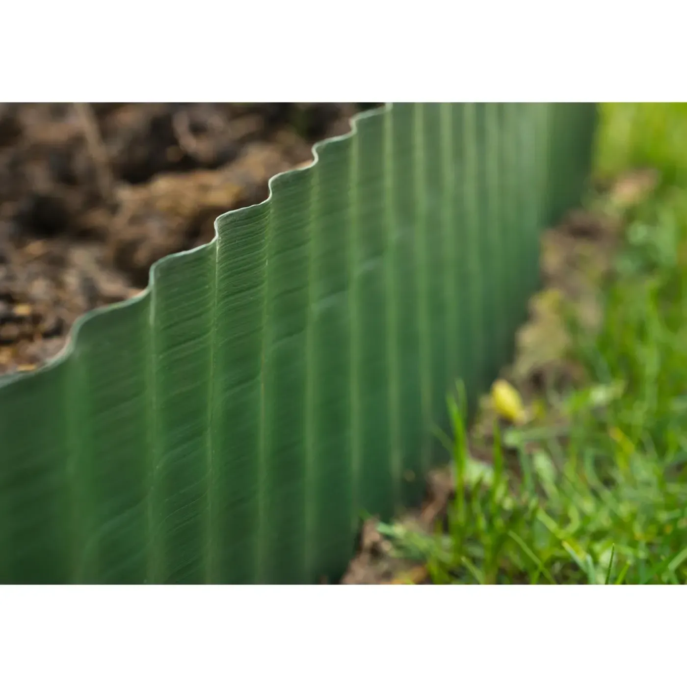 Nature grasranden PVC groen 15cmx9m