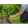 Nature grondpennen voor tuinborder polyethyleen grijs 1,9x1,8x26,7cm 10 stuks