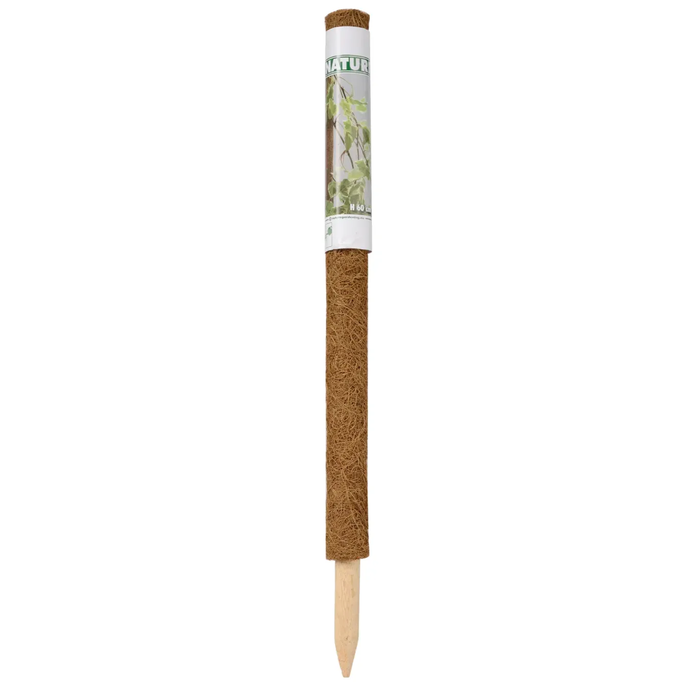 Nature kokosplantenstok H60cmxØ38mm