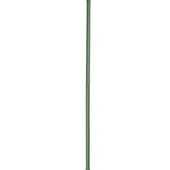 Nature kunststof plantenstok groen geribbeld H210cmxØ16mm