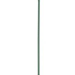 Nature kunststof plantenstok groen geribbeld H60cmxØ8mm