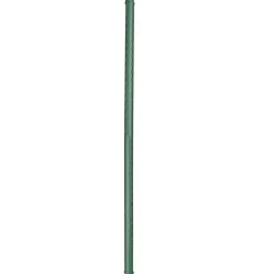 Nature kunststof plantenstok groen geribbeld H240cm x Ø16mm