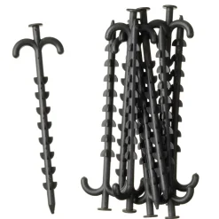 Nature nethouders zwart H25cm 10 stuks