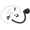 Nature Regenton - Muurmodel Serie 320 - 276L - Groen HDPE Inclusief 2 Kranen - 58,5x39,5x134,5cm