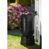 Nature Regenton - Rond - 120L - Zwart HDPE Inclusief Kraan - 51x51x81cm