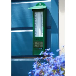 Nature thermometer Min-Max digitaal kunststof 9,5x2,5x24cm