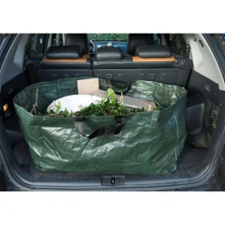 Nature transportzak kofferruimte auto universeel groen 240L 50x90x50cm