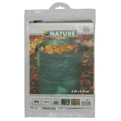 Nature Tuinafvalzak - Groen PE - diam. 50x60cm - 120L