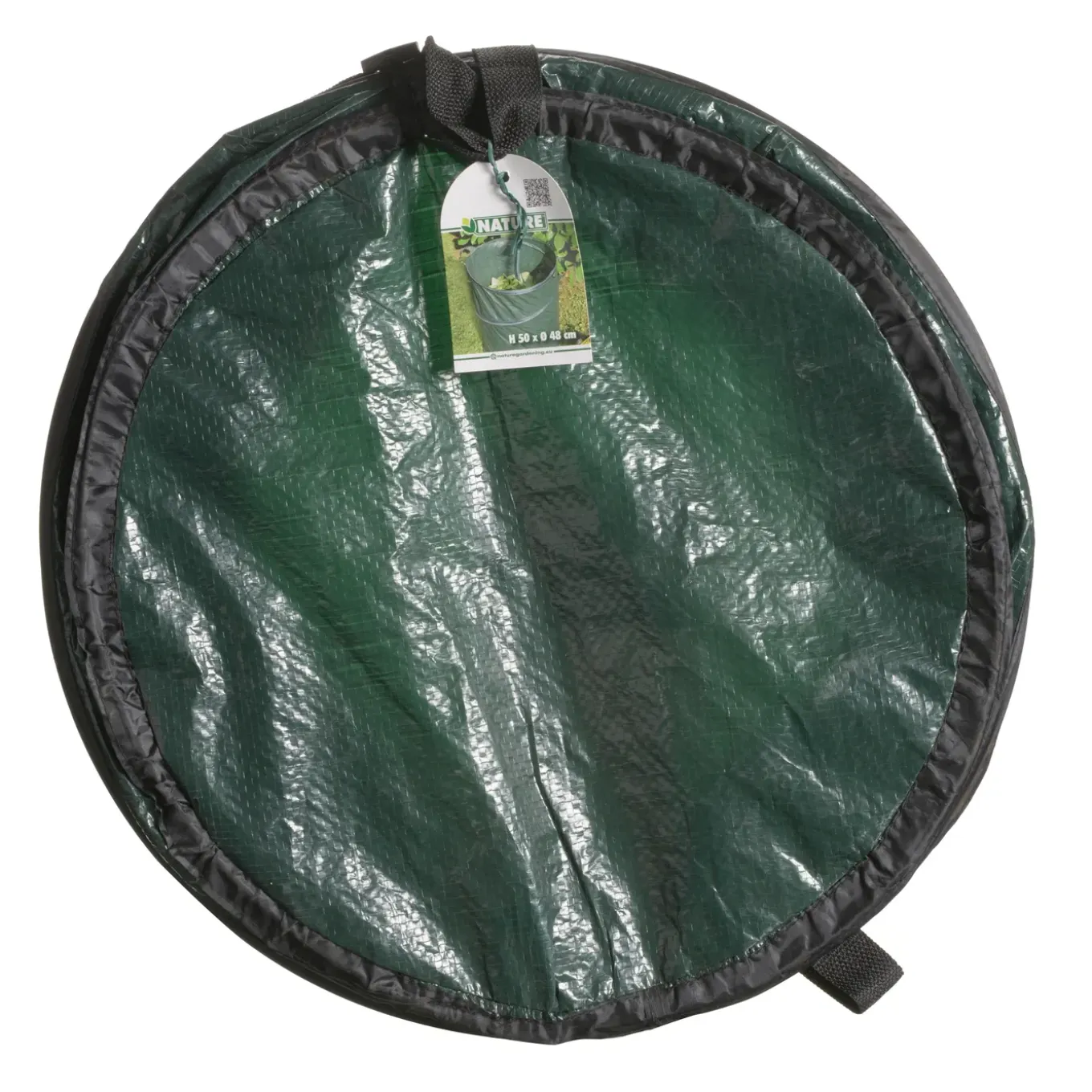 Nature Tuinafvalzak Spiraal Pop-Up - PE - Groen - 50x48cm - 90L