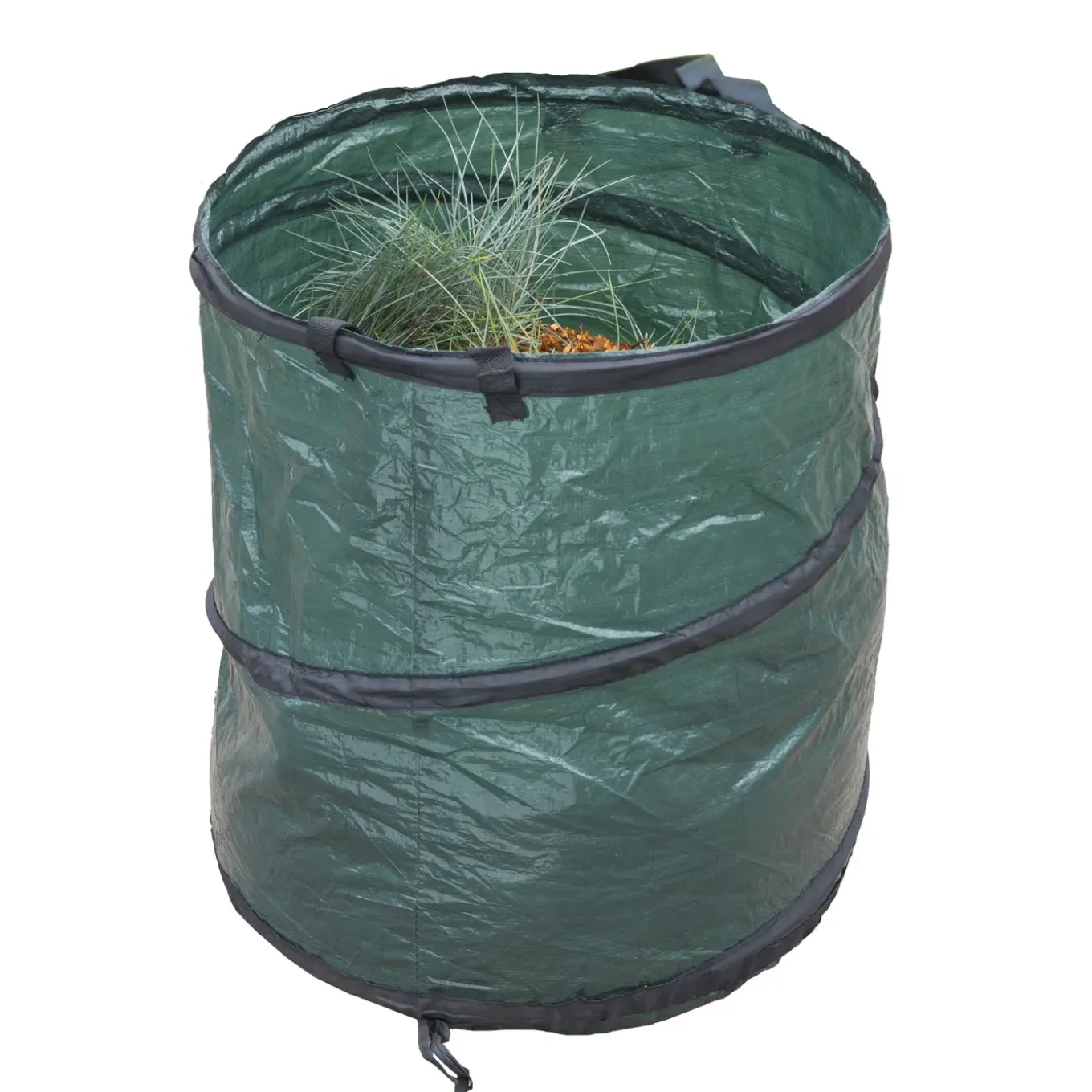 Nature Tuinafvalzak Spiraal Pop-Up - PE - Groen - 50x48cm - 90L