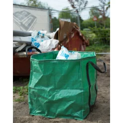 Nature Tuinafvalzak Vierkant - PP Groen - 53x53x53cm - 148L