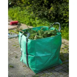 Nature Tuinafvalzak Vierkant - PP - Groen - 60x60x70cm