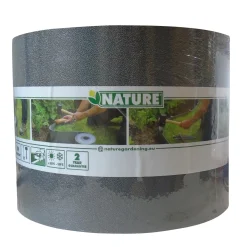 Nature tuinborder PE grijs 3mm - 10x0,15m
