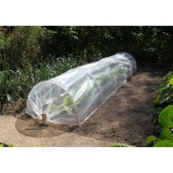 Nature tuintunnelset 2-in-1 transparente folie +anti-insectennet + 6 bogen 300x60x45cm