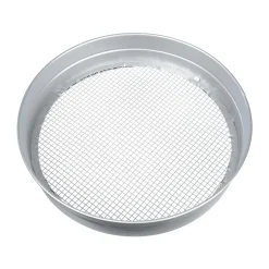 Nature Tuinzeef Rond - Verzinkt Staal - Mazen 6mm - diam. 37x7,4cm
