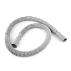 Nedco - Uittrekbare Afvoerslang 1,1m - 4m. Diam.24mm Haaks - Diam.29mm Recht
