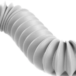 Nedco - Uittrekbare Afvoerslang 1,1m - 4m. Diam.24mm Haaks - Diam.29mm Recht