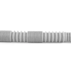 Nedco - Uittrekbare Afvoerslang 0,7m - 2m. Diam.24mm Haaks - Diam.29mm Recht