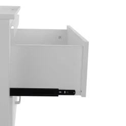 Nedco - Wasmachine-/droger Verhoger Met Twee Houten Laden En Schuiflade