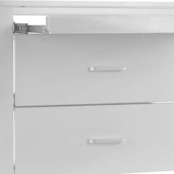 Nedco - Wasmachine-/droger Verhoger Met Twee Houten Laden En Schuiflade