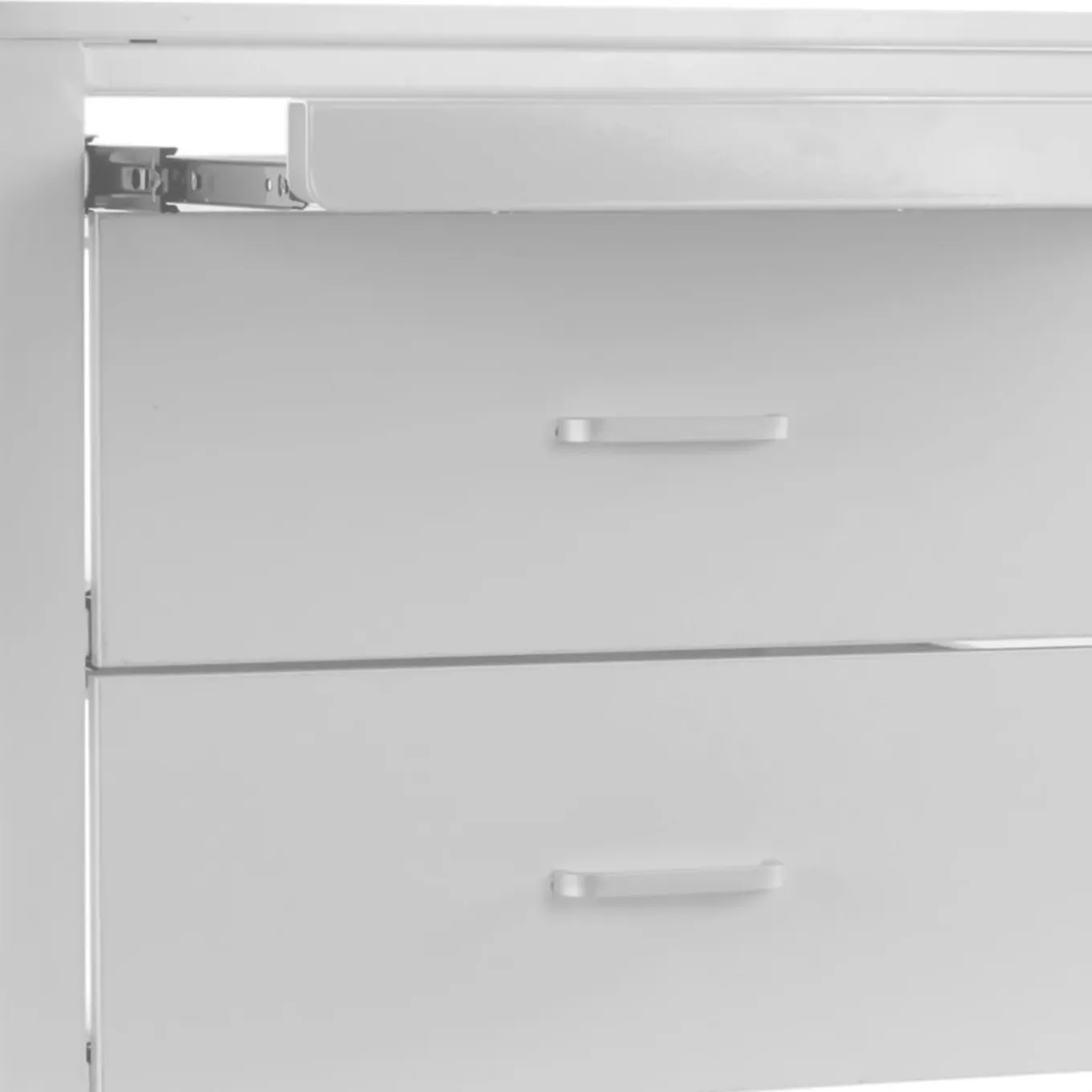 Nedco - Wasmachine-/droger Verhoger Met Twee Houten Laden En Schuiflade