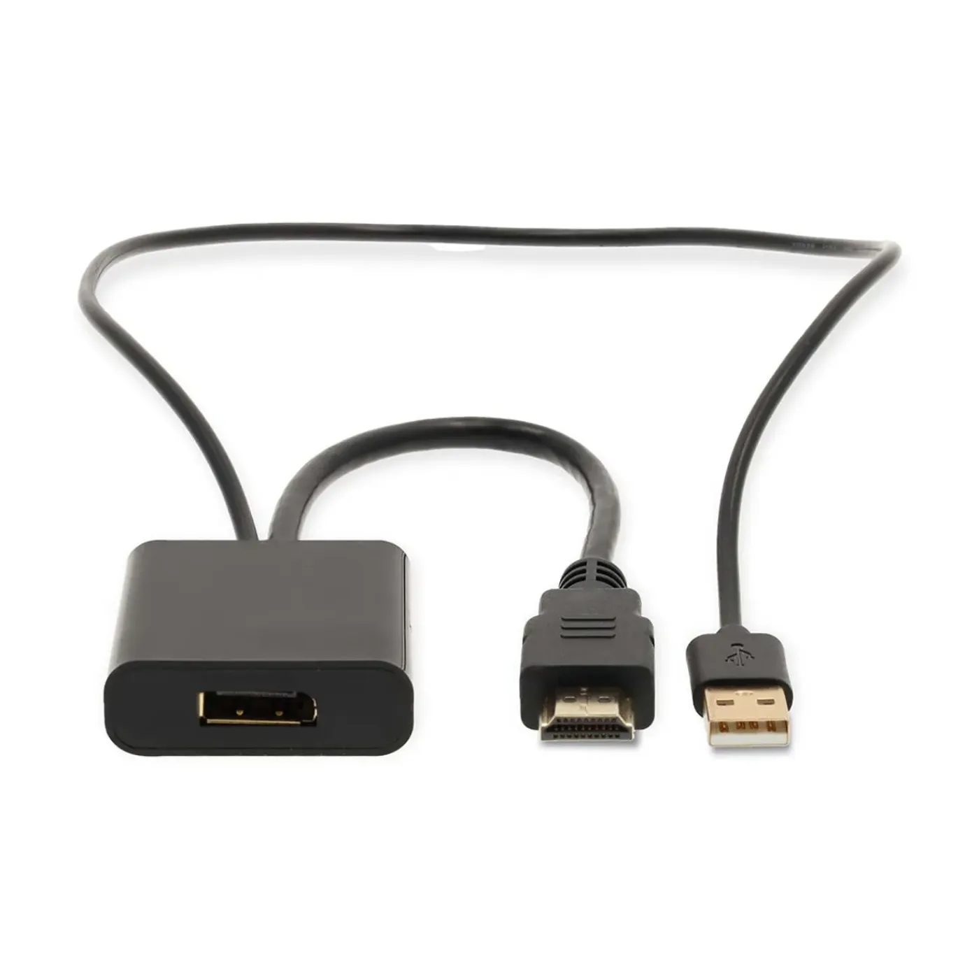 Nedis HDMI™- adapter Fresh Green Box HDMI™ Connector - DisplayPort mannelijk zwart