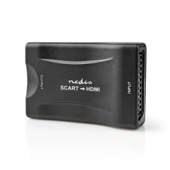Nedis HDmI-Converter - SCART Vrouwelijk naar HDmI-Ingang - Zwart