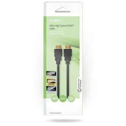 Nedis HDmI-Kabel - HDmI naar HDmI - 2m - Zwart