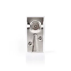 Nedis IEC Coax Connector - IEC mannelijk Gehoekt - Wit