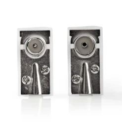 Nedis IEC Coax Connector - IEC Vrouwelijk naar IEC mannelijk - Wit