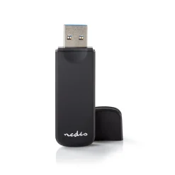 Nedis Kaartlezer - USB 3.0 naar SD/mmC/microSD - Zwart