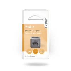 Nedis netwerkkoppeling Fresh Green Box CAT6 - onafgeschermd zwart