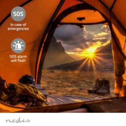 Nedis - Noodradio - Rddbcr2000gn - Zwart