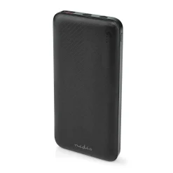 Nedis powerbank Fresh Green Charge 1000 mAh - 1,5 / 2 / 3 A zwart