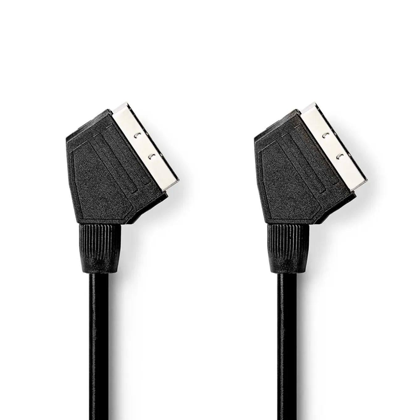 Nedis SCART-Kabel - SCART mannelijk naar SCART mannelijk - 2m - Zwart