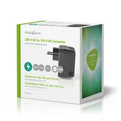 Nedis - Stroomomvormer | 230 V AC - 110V AC | 45 W | Ongeaarde USA-Uitgang