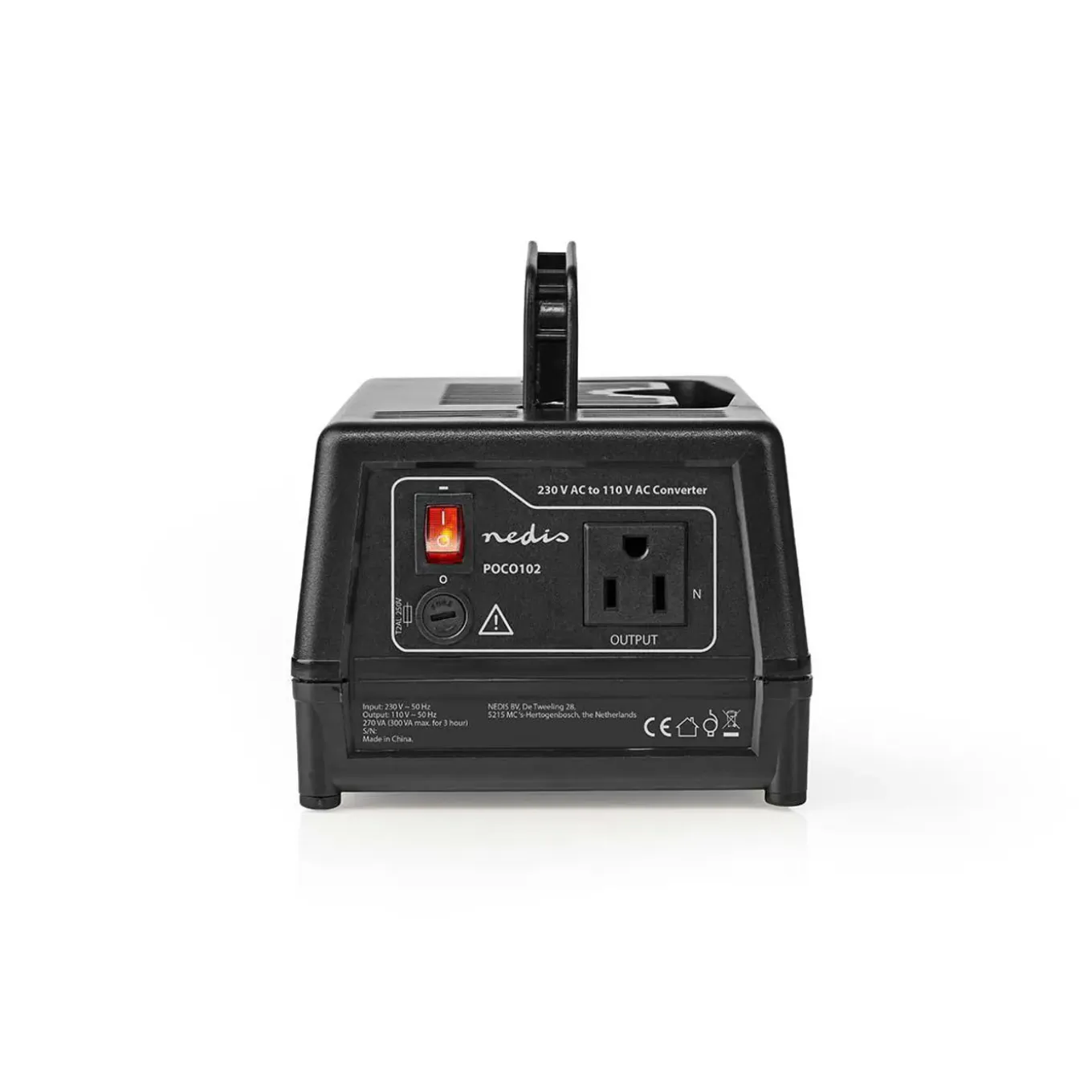 Nedis - Stroomomvormer | 230 V AC - 110V AC | 300 W | Earthed USA-Uitgang