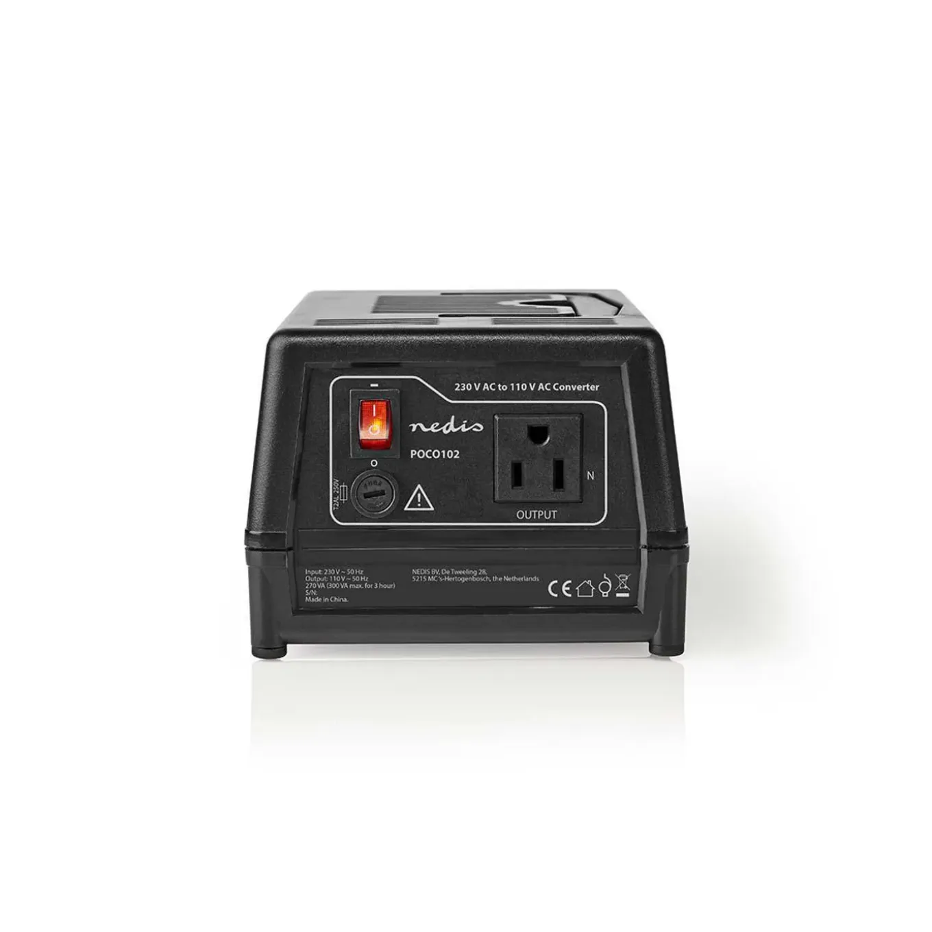 Nedis - Stroomomvormer | 230 V AC - 110V AC | 300 W | Earthed USA-Uitgang