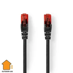 Nedis Verbindingskabel CAT6 Fresh Green Box RJ45 male - RJ45 male 20m zwart