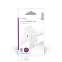 Nedis wandlader Fresh Green Charge USB-C 100W - GaN wit