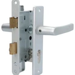 Nemef Cilinderslot Deurslot Voor Binnendeur 1269/94 - Aluminium - 17mm