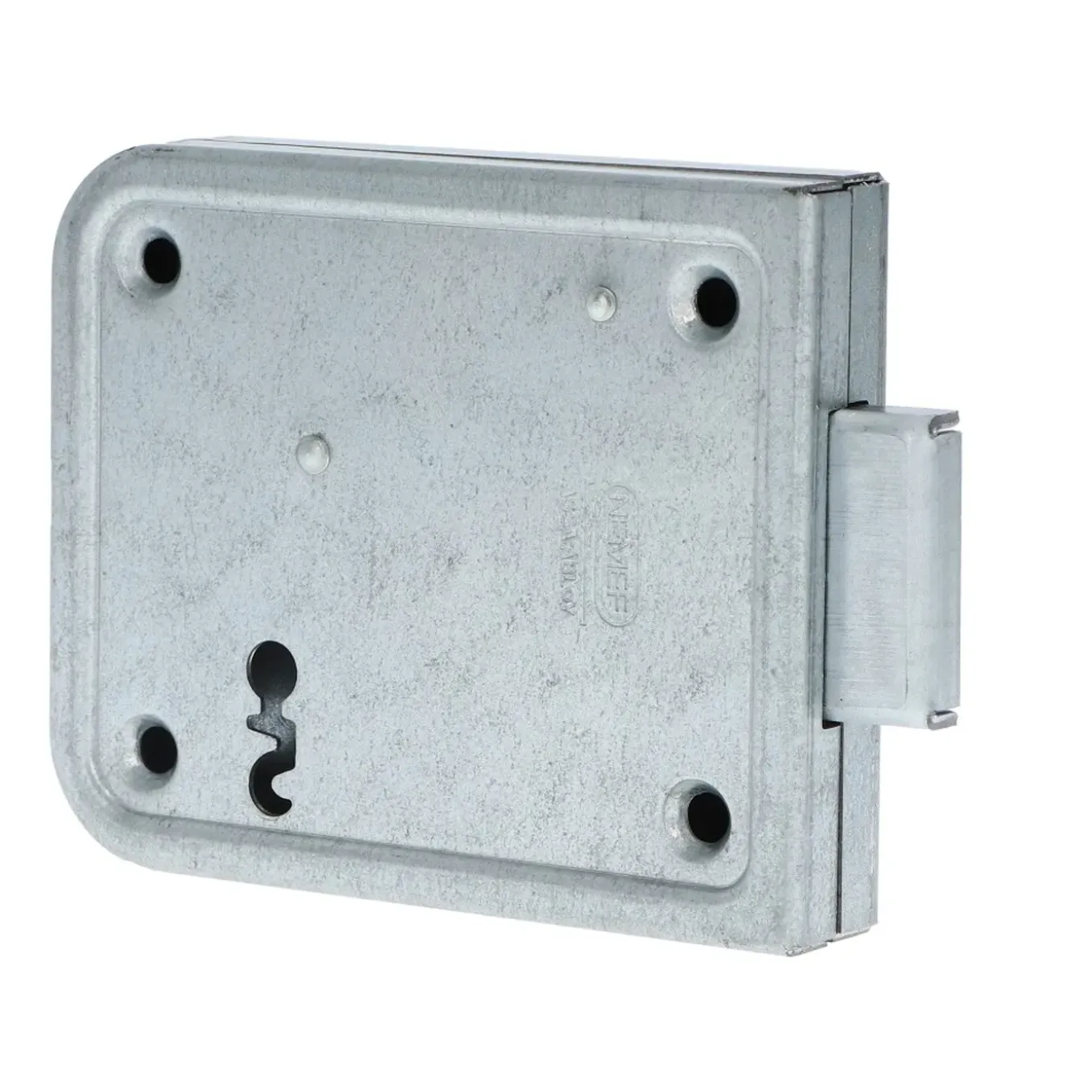 Nemef Cilinderslot Insteekslot Slot Voor Binnendeur 1269/3 - Zwart - 55mm