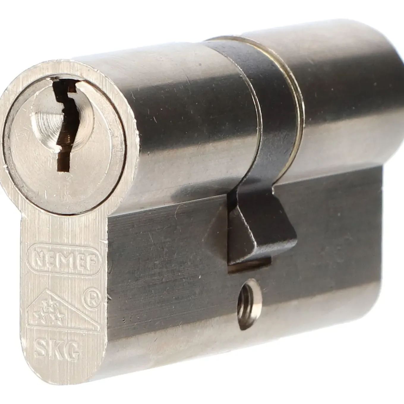 Nemef Cilinderslot Insteekslot Slot Voor Binnendeur 1269/3 - Zwart - 55mm