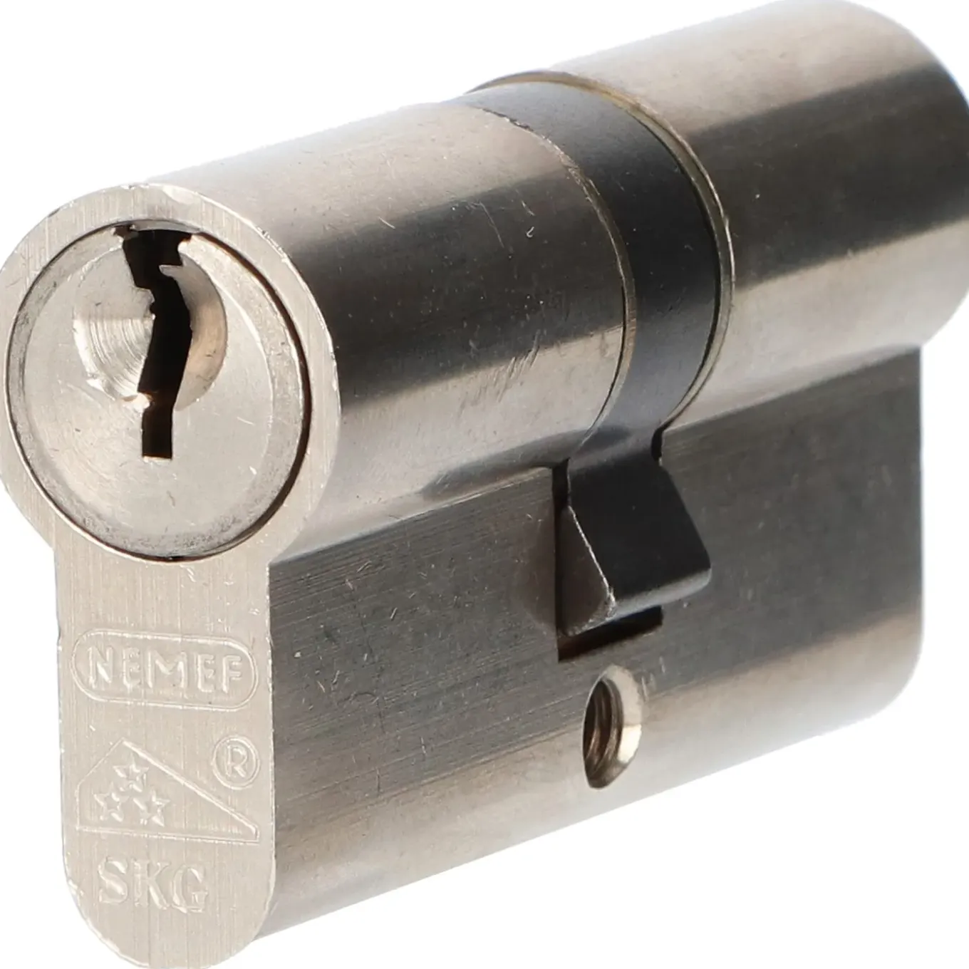 Nemef Cilinderslot Insteekslot Slot Voor Binnendeur 1269/3 - Zwart - 55mm