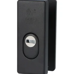Nemef Cilinderslot Insteekslot Slot Voor Binnendeur 1269/3 - Zwart - 55mm