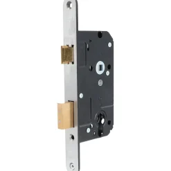 Nemef Cilinderslot Insteekslot Slot Voor Binnendeur 1269/3 - Zwart - 55mm