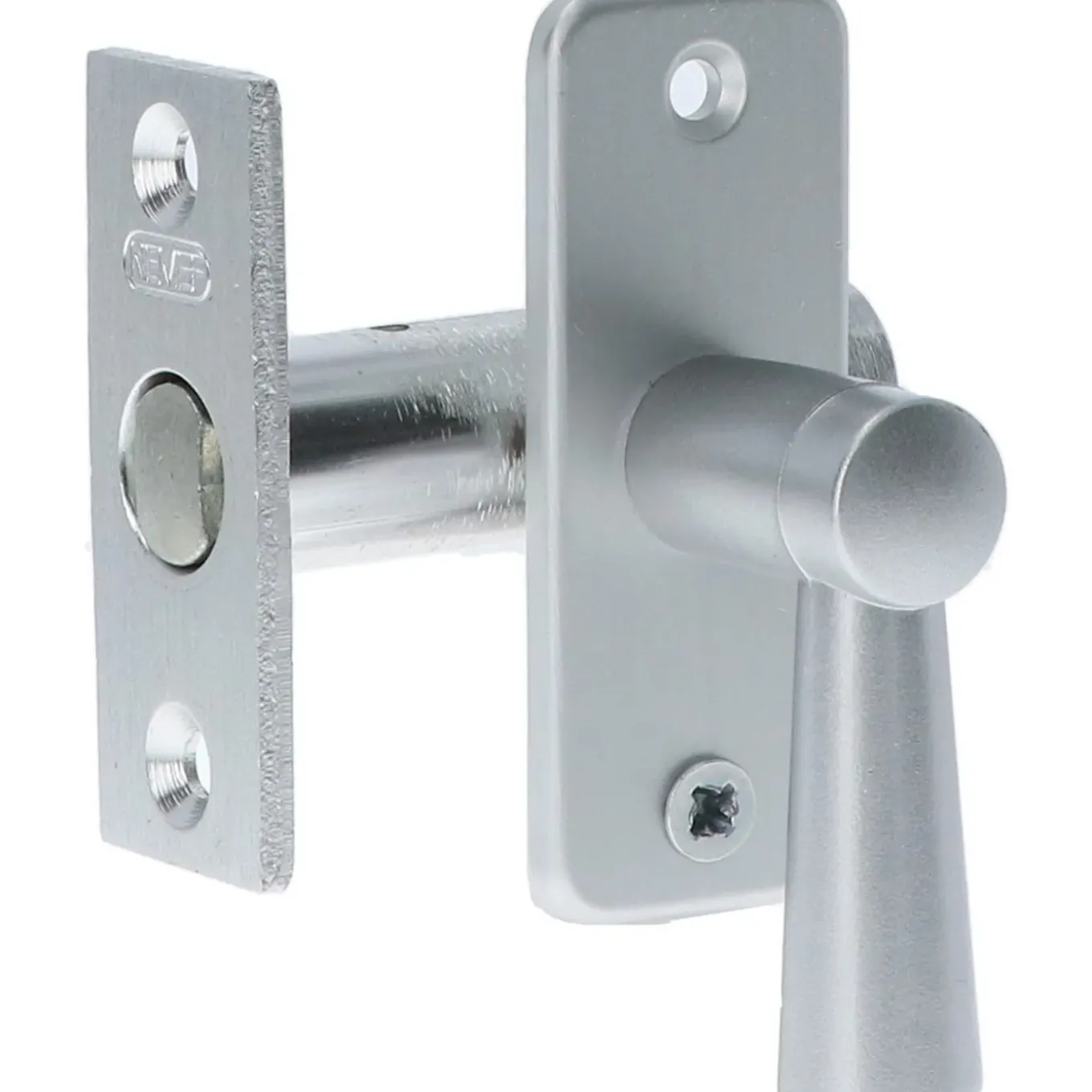 Nemef Cilinderslot Insteekslot Slot Voor Binnendeur 1269/3 - Zwart - 55mm